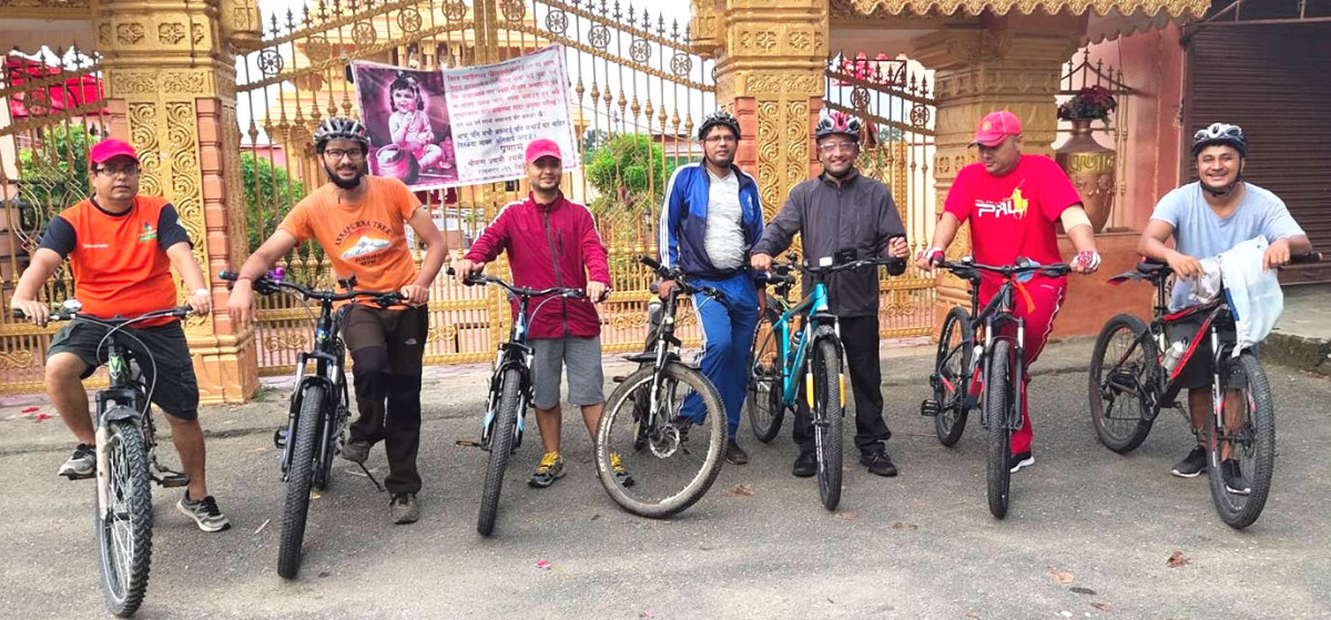 स्वास्थ्य र सोखका लागि साइकल चलाउनेहरु बढ्दै