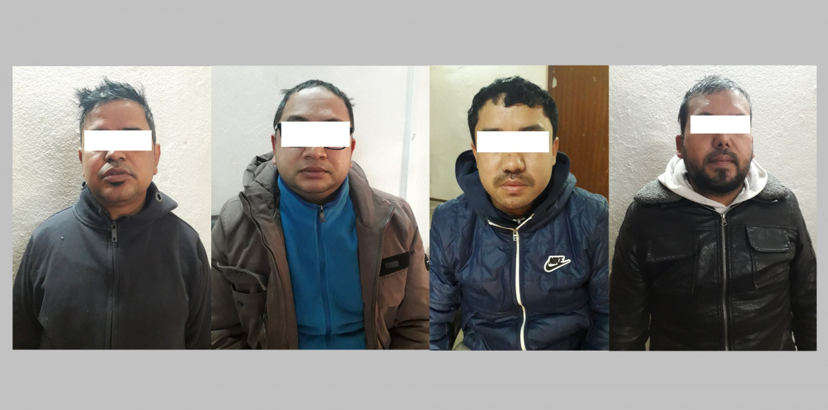अपरेसन लिमा: एक करोड ५० लाखका मदिरासहित चार पक्राउ
