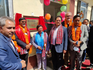 अर्थमन्त्री र ऊर्जामन्त्रीले गरे पश्चिम रुकुममा सवस्टेशनको उद्घाटन