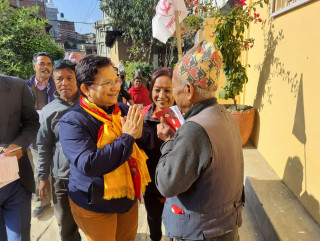 ‘अबको भिजन, गुणस्तरीय जीवन’ दृष्टिकोणसहित मन्त्री भुसालको घरदैलो शुरु
