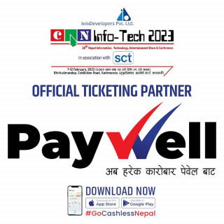 क्यान इन्फोटेक  २०२३ को टिकेटिङ पार्टनर पेवेल नेपाल