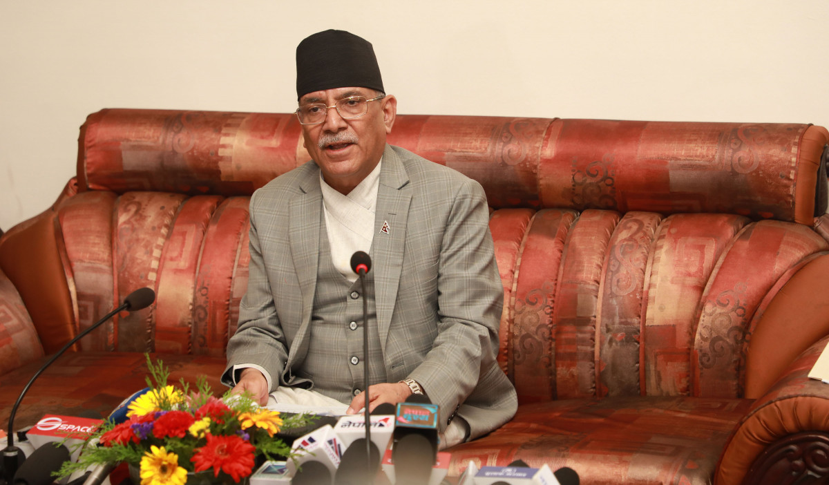 स्वदेश फर्किएपछि के भने प्रधानमन्त्री प्रचण्डले (पूर्णपाठ)