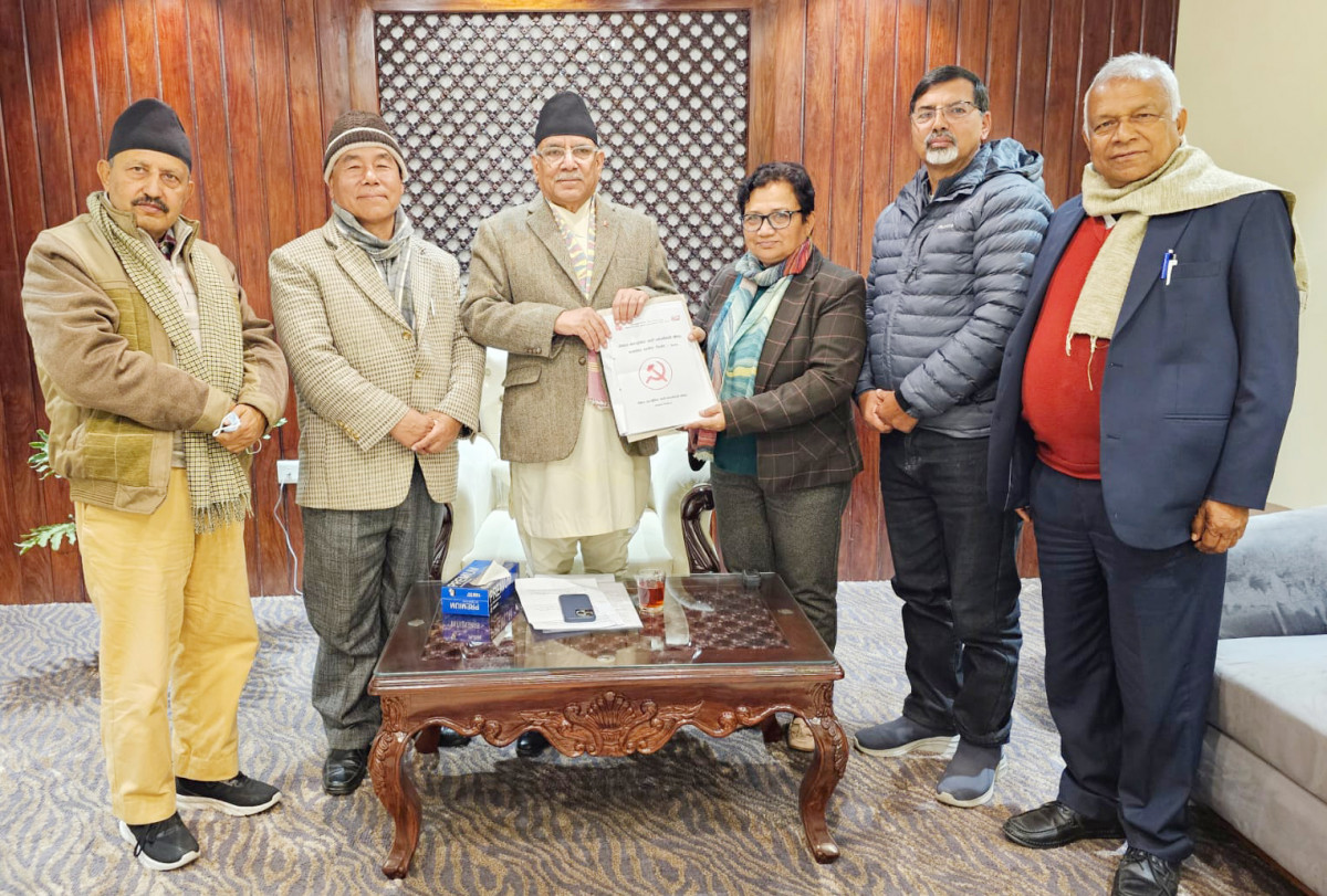 विधान मस्यौदा अध्यक्ष दाहालसमक्ष पेस, स्थायी समिति बैठकमा पेस हुने