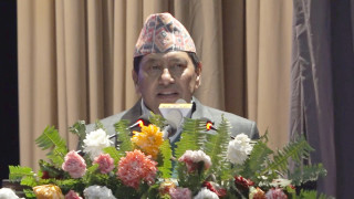सशस्त्र प्रहरीलाई सुदृढ सङ्गठन बनाउने उपप्रधानमन्त्री श्रेष्ठको प्रतिबद्धता