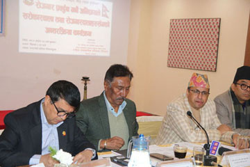 रोजगारीको प्रमुख स्रोत निजी क्षेत्र : श्रम, रोजगार तथा सामाजिक सुरक्षामन्त्री भण्डारी
