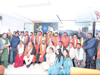 लोसपा नेताद्वारा एनपिएल बिजेता जनकपुर बोल्टसलाई बधाई