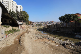 नख्खु करिडोरमा अत्यधिक धुलो र गन्ध