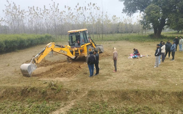 सिँचाइ सुविधा पुर्‍याउन नहर निर्माण