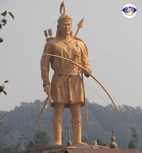 किराती राजा यलम्बरको सालिकसहित पार्क निर्माण