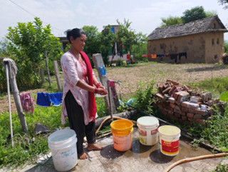 घर-घरमा पानीका धारा
