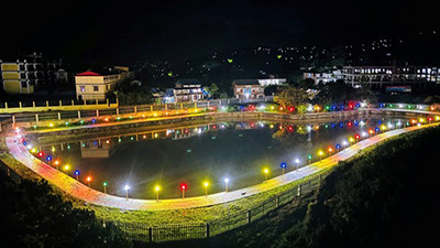 च्याङ्ग्रे पोखरी र पञ्चकन्या देवस्थलको संरक्षण