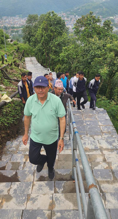 पोखरा ‘ग्रेट ट्रेल’ निर्माणको अन्तिम चरणमा