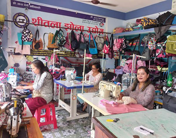 झोला उद्योगबाट रोजगारी सृजना