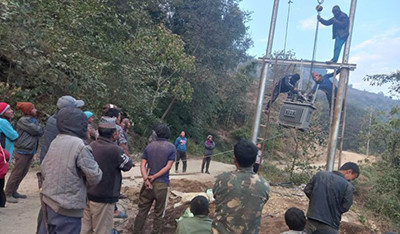 सानोदुम्माका ९० प्रतिशत नागरिक विद्युतको पहुँचमा