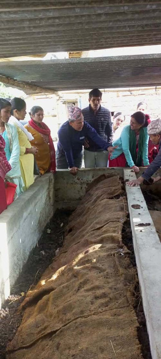गड्यौलाको मल बिक्रीबाट रु. २५ लाखसम्म आम्दानी