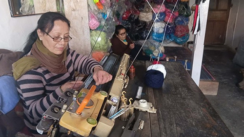 घरेलु उद्यममा व्यस्त भोजपुरका दुई दिदी-बहिनी