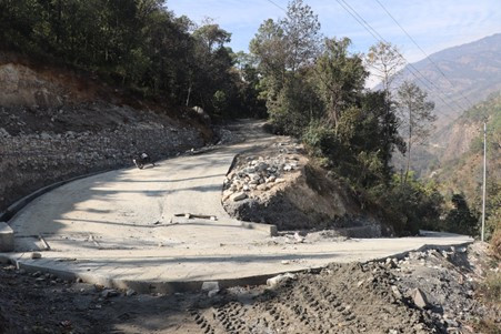 गलेश्वर–पुलाश्रम–जगन्नाथ सडक योजनाः लक्ष्यभन्दा पाँच महिनाअघि सम्पन्न