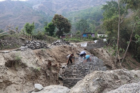 रणवाङ–दरुङ–हिदी सडक स्तरोन्नती थालियो
