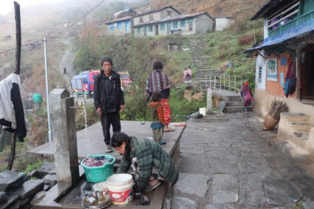 मल्कवाङमा खानेपानीको पहुँच पुग्यो