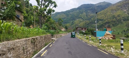 कालोपत्रपछि सहज बन्यो दोर्दीको केन्द्र जोड्ने सडक