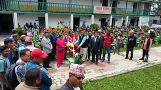 पौवादुङमामा तीन सय किसानलाई हातेट्याक्टर